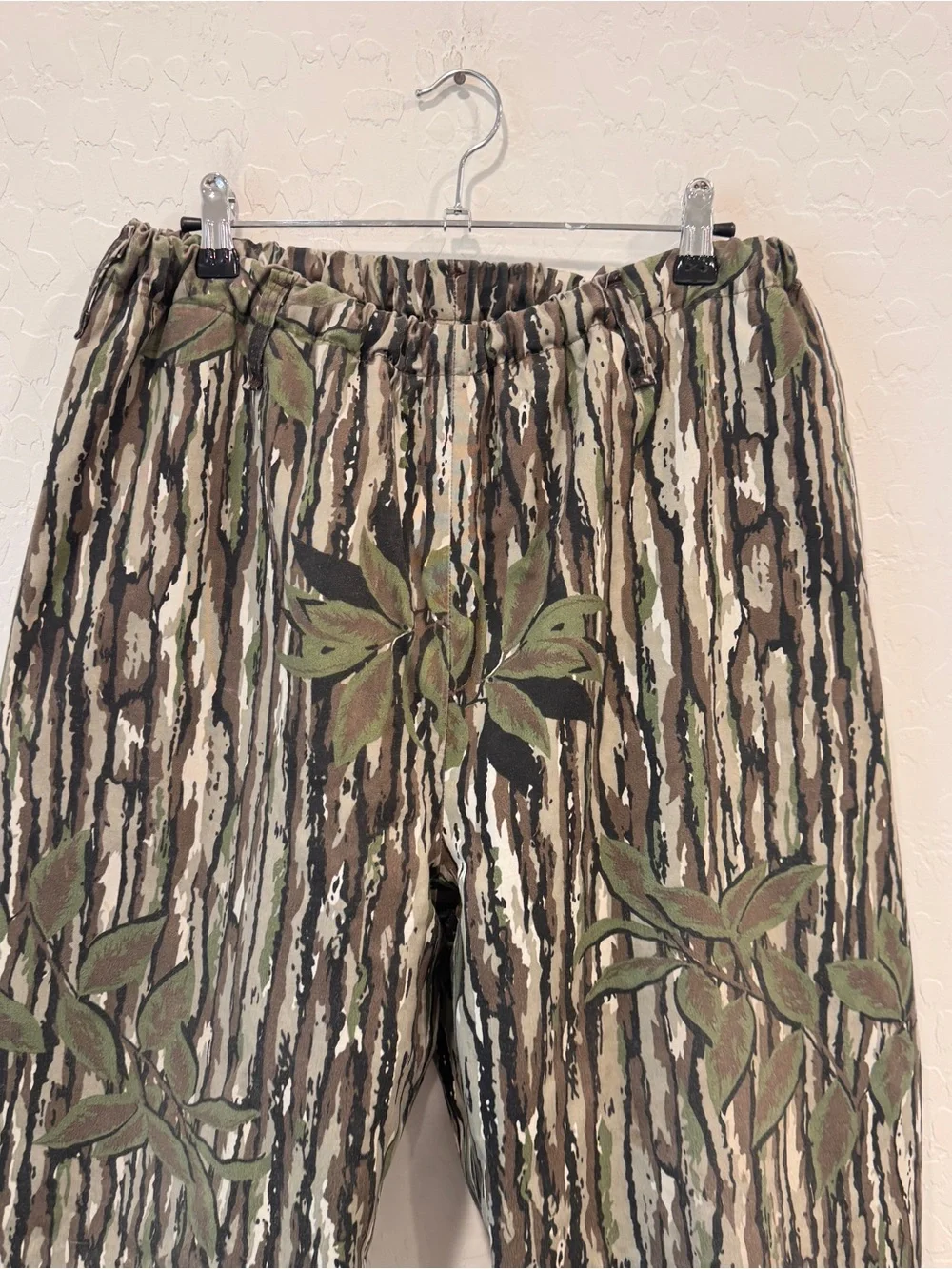 Cabela’s Realtree Camoflage Pants Mens Medium Tree Bark Hunting Camping Vintage